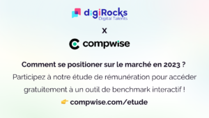 Participez à la grande étude de rémunération CompWise grâce à digiRocks  Participez à l'étude de rémunération CompWise